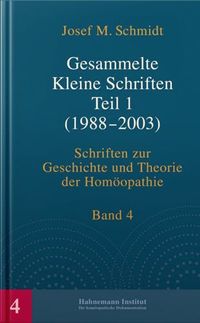 Gesammelte Kleine Schriften Teil 1, Josef M. Schmidt